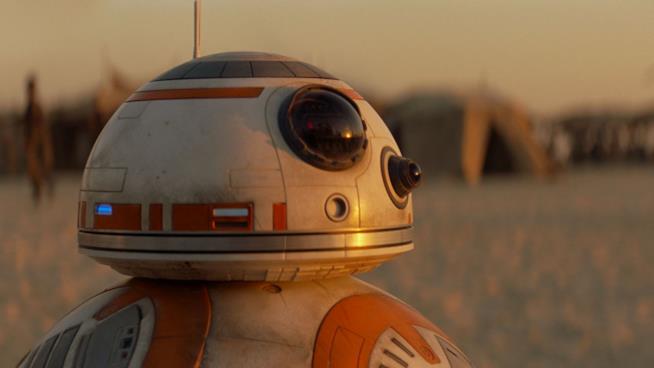 Diamo un'occhiata alle scene chiave di Star Wars 7 prima e dopo gli effetti speciali BB-8, uno dei personaggi più amati di Star Wars 7