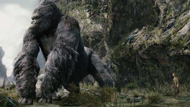 King Kong presto al centro di un telefilm Un'immagine dal film Kong: Skull Island