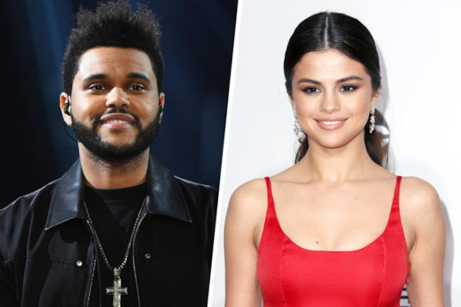 Selena Gomez sta con The Weeknd Un collage di The Weeknd e Selena Gomez