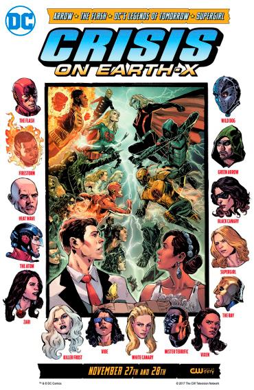 Crisis on Earth-X La copertina di Crisis on Earth-X con tutti i supereroi nella variante buona e cattiva