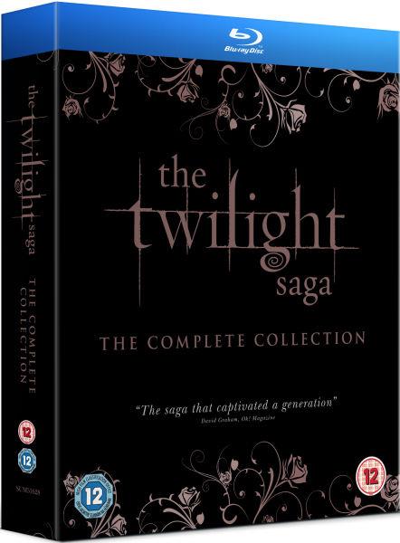 La collezione completa dei film della saga Twilight The Twilight Complete Collection