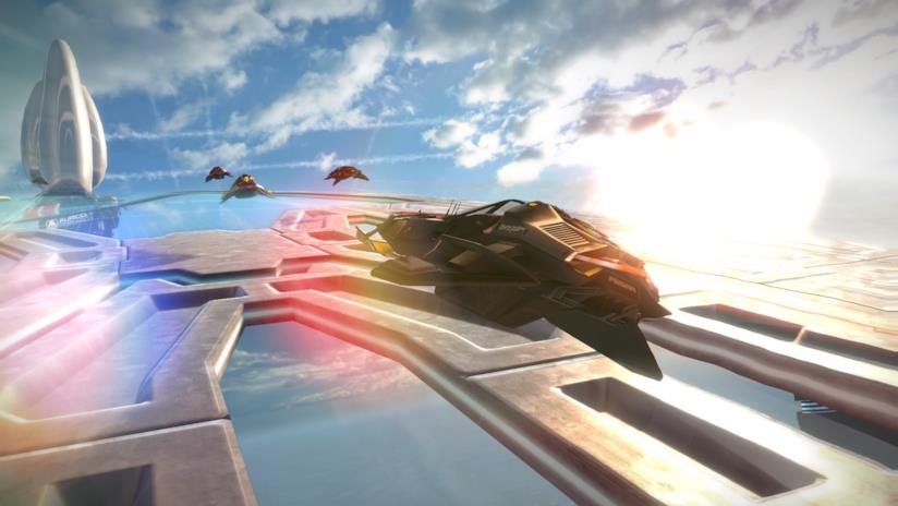 Un video nostalgico ripercorre la storia di WipEout su PlayStation Una gara ad alta velocità in WipEout Omega Collection