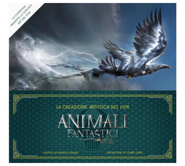 Animali fantastici e dove trovarli: La creazione artistica del film La copertina di Animali fantastici e dove trovarli: La creazione artistica del film