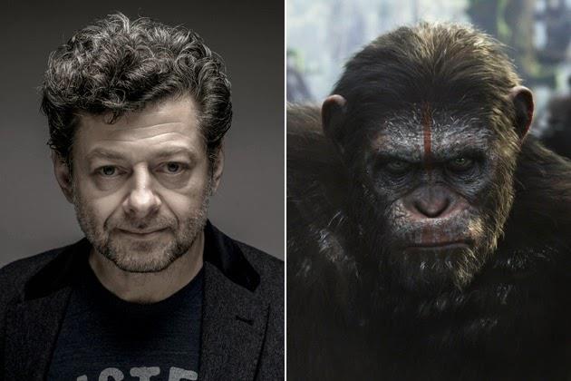 Andy Serkis nel ruolo di Cesare Andy Serkis nel ruolo di Cesare de Il Pianeta delle Scimmie