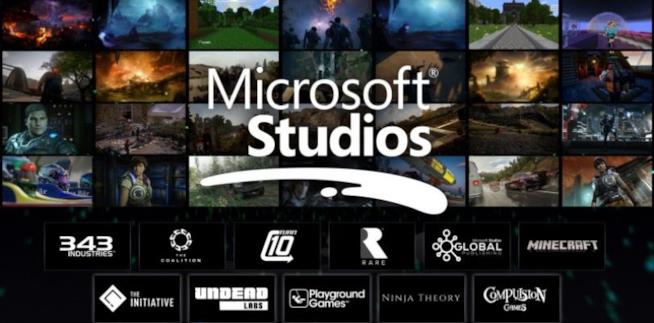 Obsidian pronta a unirsi ai Microsoft Studios? Un'immagine rappresentativa dei Microsoft Studios e delle esclusive Xbox