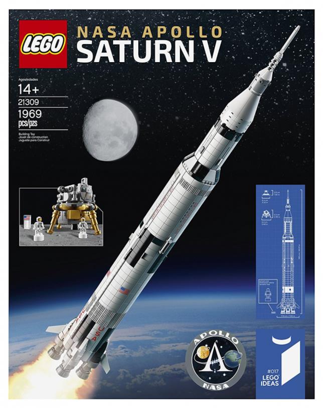 LEGO: il set NASA APOLLO SATURN V Box del set LEGO NASA APOLLO SATURN V