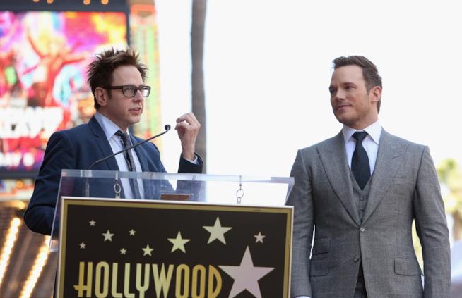 Il cast di Guardiani della Galassia vuole James Gunn per il terzo film Chris Pratt e James Gunn sulla Hollywood Walk of Fame