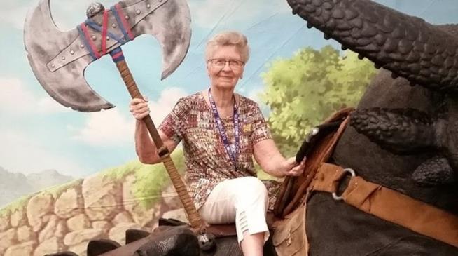 La nonna innamorata di The Elder Scrolls avrà un ruolo nel prossimo episodio Shirley Curry, la nonna-gamer fan di The Elder Scrolls