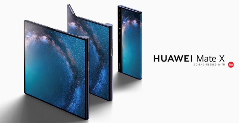 Huawei Mate X: al MWC2019 lo smartphone pieghevole 5G Immagine stampa di Huawei Mate X
