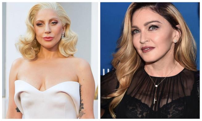 Lady Gaga attacca Madonna Primo piano di Lady Gaga e Madonna