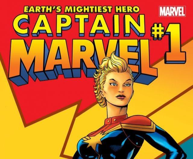 Da Ms. Marvel a Capitan Marvel, tutte le identità di Carol Danvers Dettaglio della cover di Captain Marvel #1