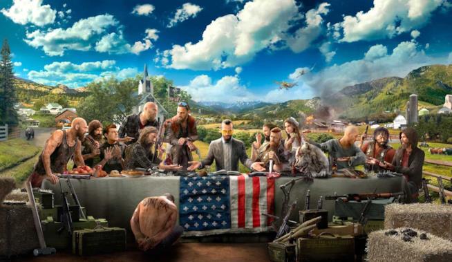 Far Cry 5, nuovo titolo Ubisoft, uscirà il 28 febbraio per PS4, PC e tutte le console Microsoft (Xbox One e Scorpio) Key Art di Far Cry 5