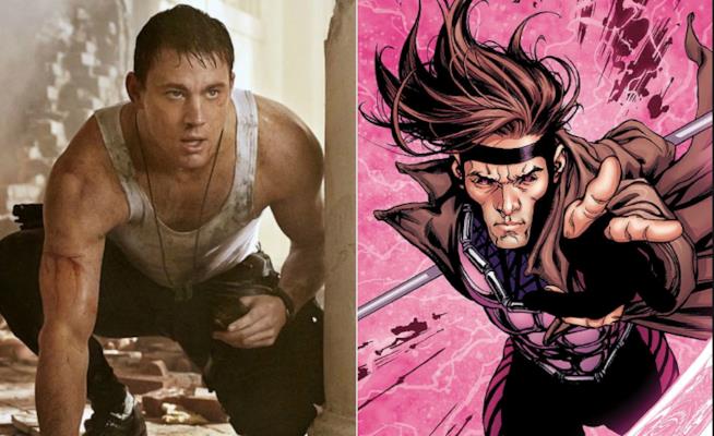 Gambit uscirà a Febbraio 2019 Un collage tra Gambit e Channing Tatum