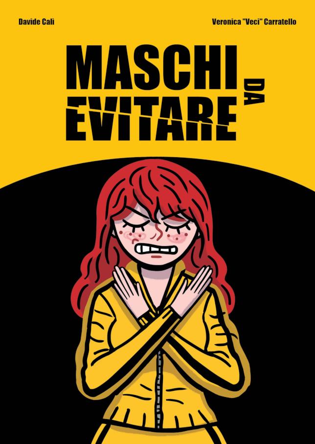 La cover di Maschi da evitare La copertina del fumetto Maschi da evitare