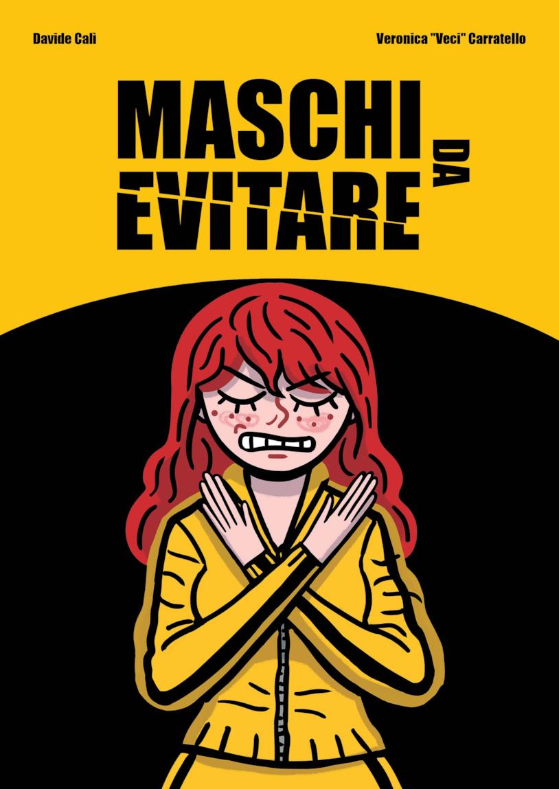 La cover di Maschi da evitare La copertina del fumetto Maschi da evitare