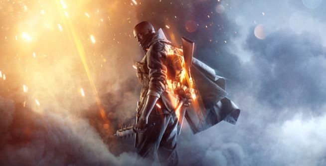 Primo teaser trailer di gameplay per Battlefield 1 Un artwork ufficiale di Battlefield 1 con un soldato