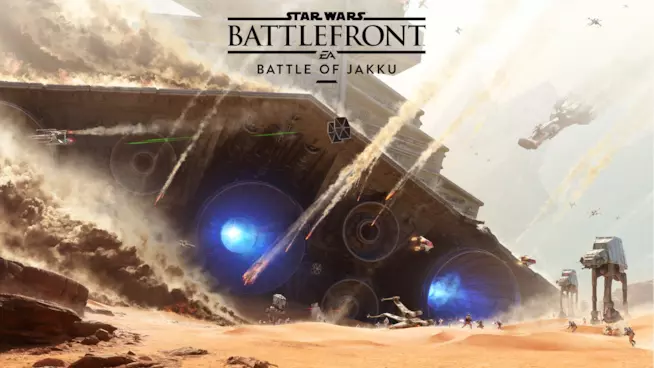 Star Wars Battlefront, Battle of Jakku Screenshot di Battle of Jakku, il DLC di Star Wars Battlefront