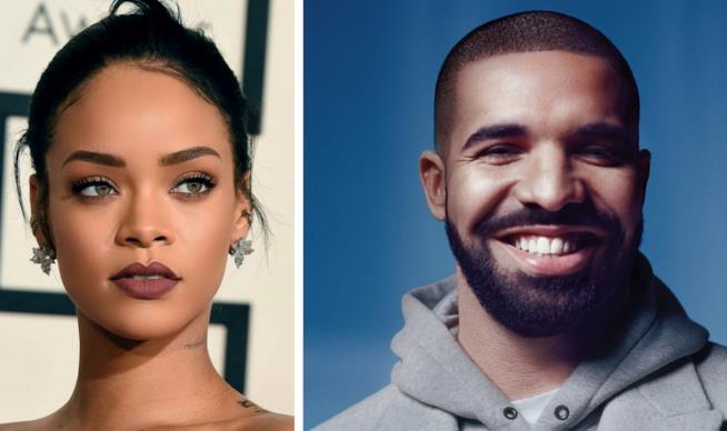 Rihanna e Drake si sono lasciati Primo piano di Rihanna e Drake