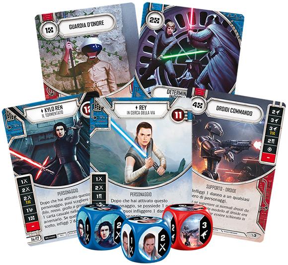 Star Wars: Destiny si rinnova con nuove carte Alcune delle nuove carte di Star Wars: Destiny