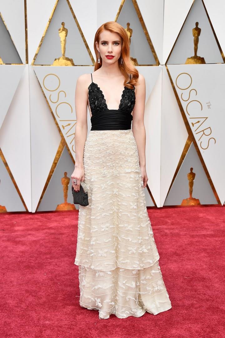 Emma Roberts Emma Roberts sul red carpet degli Oscar
