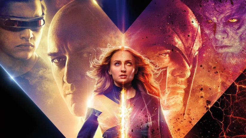 Dark Phoenix: nuove clip con gli X-Men Un primo piano di Jean Grey nel poster di Dark Phoenix
