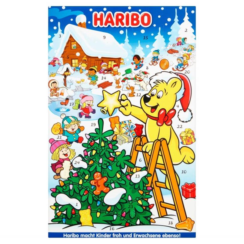 Chi può resistere alle caramelle gommose di Haribo? Il calendario dell'avvento di Haribo