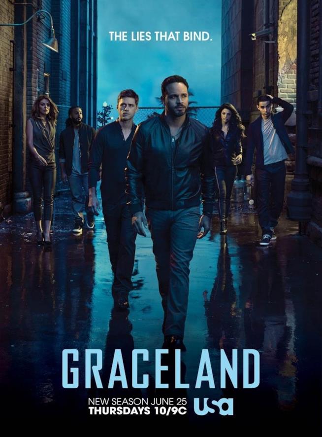 Non c’è due senza tre: prime anticipazioni sulla terza stagione di Graceland