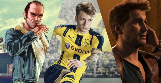 I 20 videogiochi più venduti in Italia nel 2016 I protagonisti dei videogiochi più venduti in Italia nel 2016