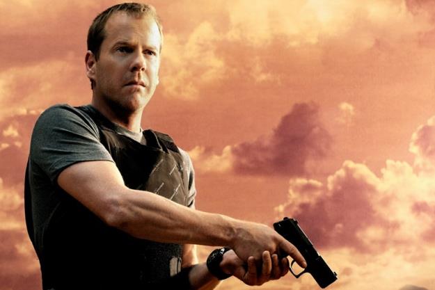 24: Kiefer Sutherland nel ruolo di Jack Bauer 24: un'immagine promozionale di Jack
