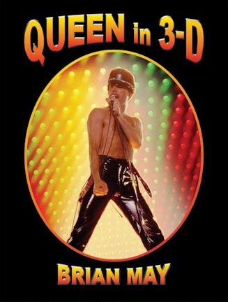 La copertina del libro illustrato Queen in 3D, di Brian May La cover del libro realizzato da Brian May, Queen in 3D