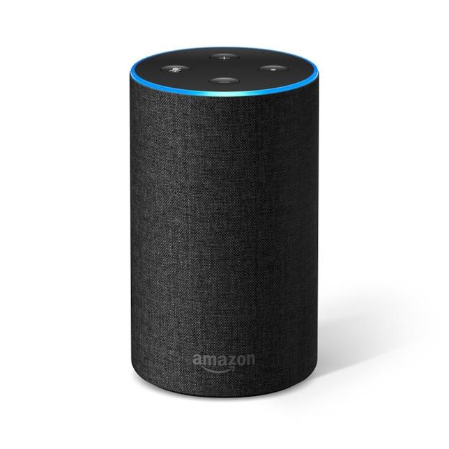 Amazon Echo (2a generazione) è uno degli smart speaker più popolari Immagine stampa di Amazon Echo