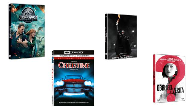 Universal: l'elenco delle uscite Home Video di ottobre 2018 Home Video Universal