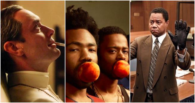 Ecco le migliori serie TV del 2016 Una scena di The Young Pope, Atlanta e American Crime Story: Il caso O. J. Simpson