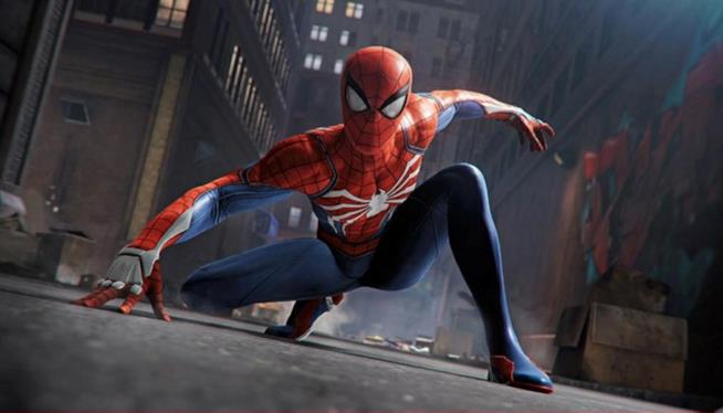 La tuta Iron-Spider di Infinity War appare nel videogame di Spider-Man Spider-Man in azione nel videogame per PS4