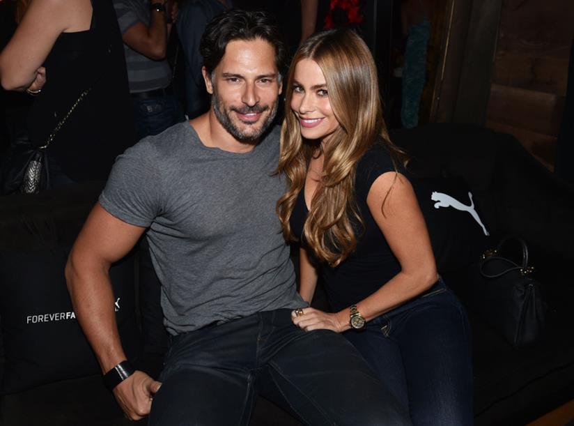 Sofia Vergara e il 40esimo compleanno di Joe Manganiello Primo piano di Sofia Vergara e Joe Manganiello