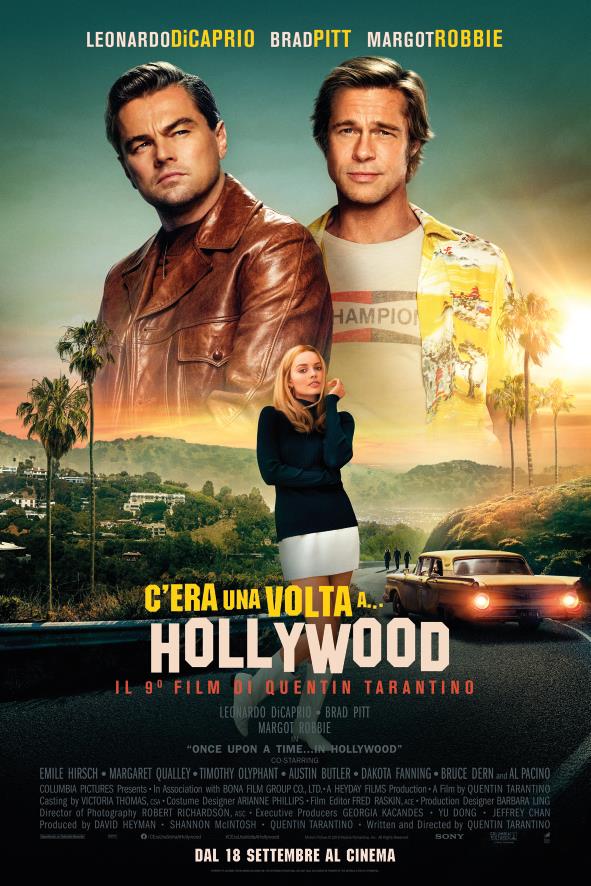 C'era una volta a Hollywood poster finale Il poster di C'era una volta a Hollywood