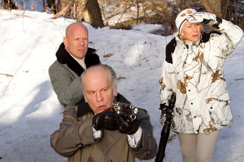 Red: trama e cast del film con Bruce Willis Bruce Willis, Helen Mirren e John Malkovich in Red