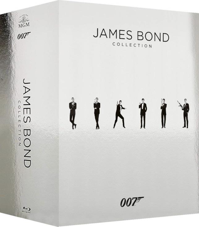 James Bond Collection,le avventure di 007 in high definition Il boxset James Bond Collection