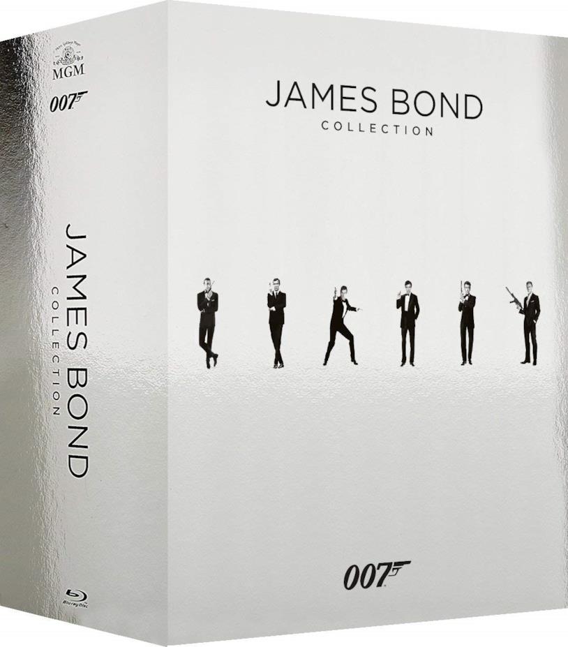 James Bond Collection,le avventure di 007 in high definition Il boxset James Bond Collection