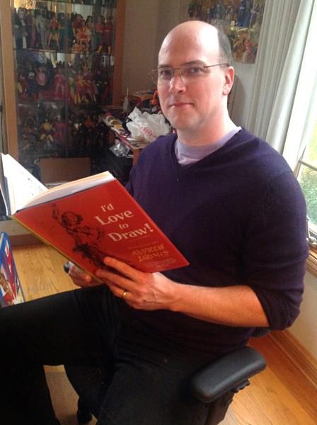Alex Ross Alex Ross nel suo studio