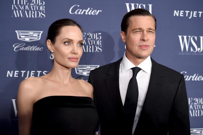 Maddox non vuole vedere il padre Brad Pitt Primo piano di Brad Pitt e Angelina Jolie
