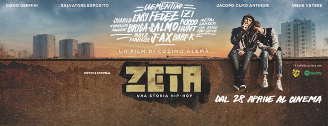 Zeta: il film sullo scenario rap italiano Zeta: la locandina del film italiano