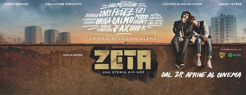 Zeta: il film sullo scenario rap italiano Zeta: la locandina del film italiano