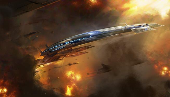 Mass Effect: Andromeda, uscita rimandata su PS4, Xbox One e PC Il prototipo della Normandy in Mass Effect 3
