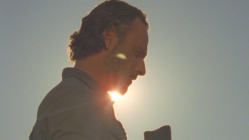 The Walking Dead: Rick in un'immagine della stagione 8 Rick Grimes in The Walking Dead 8