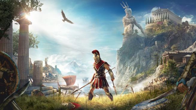Assassin's Creed Odyssey, data di uscita e trailer dall'E3 2018 Un'immagine ufficiale di Assassin's Creed Odyssey