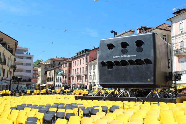 Locarno 69, tutti gli eventi di giornata Il proiettore di Piazza Grande