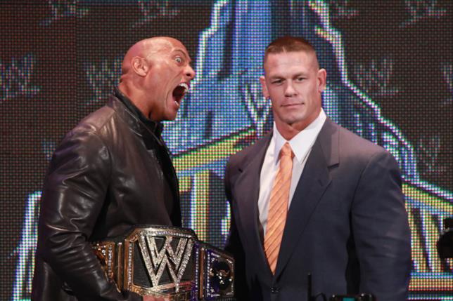 WrestleMania 29: The Rock e John Cena The Rock e John Cena insieme