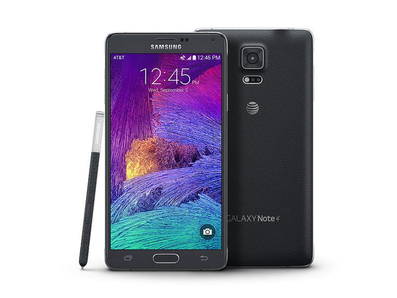 Il Galaxy Note 4 di Samsung Un'immagine stampa del Galaxy Note 4 di Samsung
