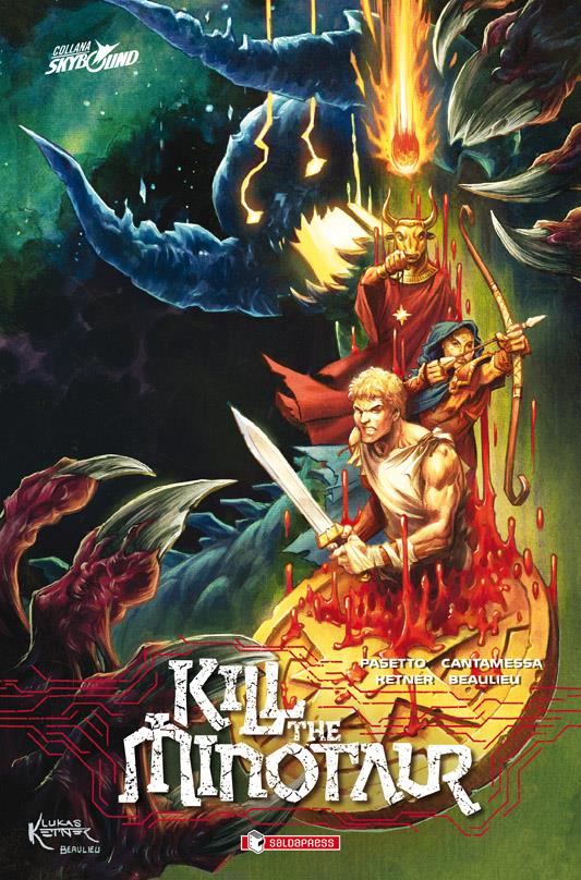 Kill the Minotaur, il volume di saldaPress in recensione Cover della graphic novel Kill the Minotaur
